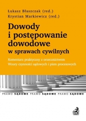 Dowody i postępowanie dowodowe w sprawach cywilnych - <br />