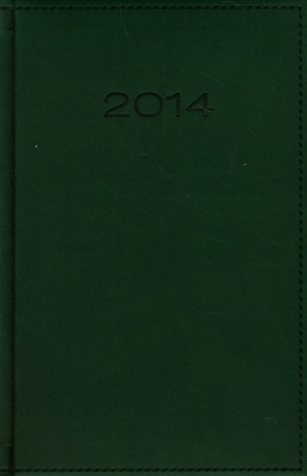 Kalendarz 2014 B6 41D Zielony dzienny - <br />