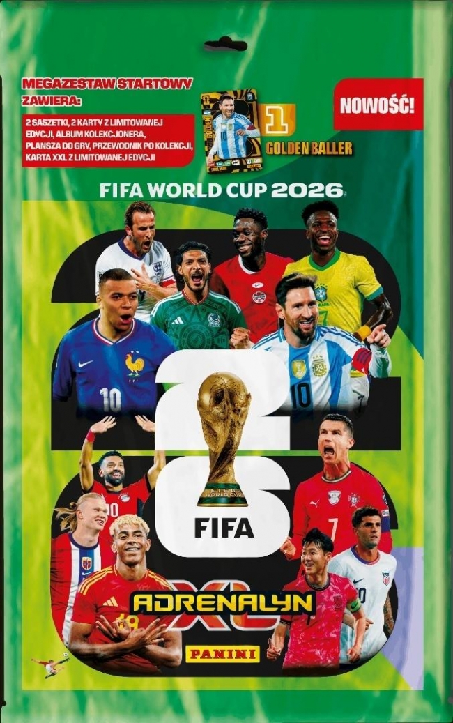 Fifa Word Cup 2026 Mega zestaw startowy