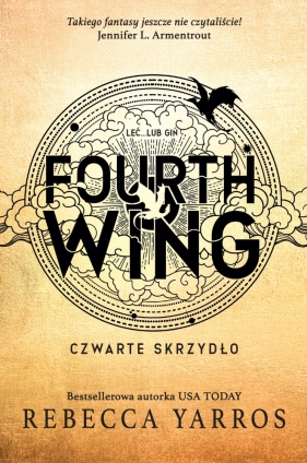 Empireum. Tom 1. Fourth Wing. Czwarte Skrzydło (Uszkodzona okładka) - Rebecca Yarros