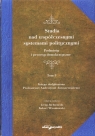 Studia nad współczesnymi systemami politycznymi Tom 1