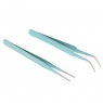  Zestaw pęset precyzyjnych 2szt mint