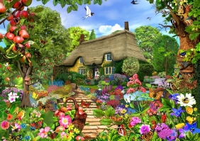 Bluebird Puzzle 1500: Anielska chatka (70141)