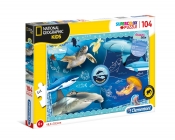 Puzzle National Geographic Kids 104: Giants of the Deep (27141)