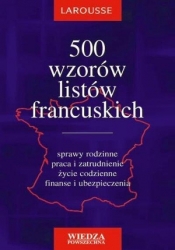 500 wzorów listów francuskich - Ewa Krajewska-Wojciechowska