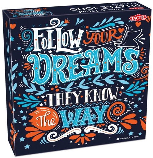 Puzzle Follow Your Dreams Piece of Mind 1000