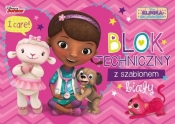 Blok Techniczny A4 Klinika dla pluszaków 10 kartek z szablonem do wycięcia