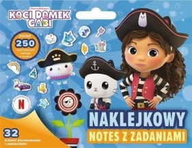 Koci domek Gabi Naklejkowy notes z zadaniami - Opracowanie zbiorowe