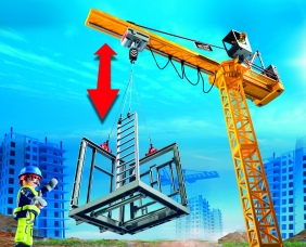 Playmobil City Action: Zdalnie sterowany żuraw z elementem konstrukcyjnym (70441)