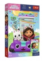 Puzzle 160 Koci Domek Gabi + plakat TREFL