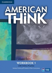 American Think 1 Workbook with Online Practice - Herbert Puchta, Jeff Stranks, Peter Lewis-Jones
