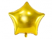 Balon foliowy Gwiazdka 48cm złota