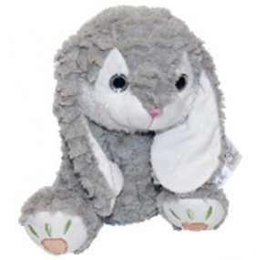 Maskotka Króliczek Łukaszek szary 33 cm (5068a)