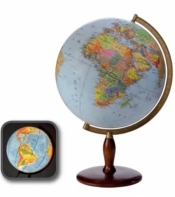 Globus polityczno-fizyczny podświetlany 42 cm