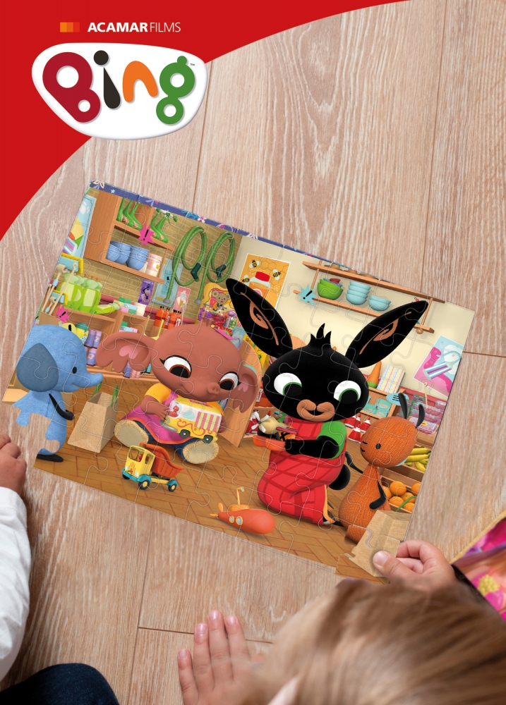 Puzzle M-Plus 24: Bing - At the supermarket!