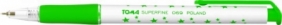 Długopis automatyczny w gwiazdki Superfine - zielony (TO-069 42)