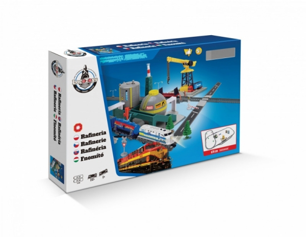 Rafineria Kolejka z torami Locotoys (02842)