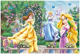 Puzzle 260 elementów. Disney Księżniczki - Spacer przed balem (13141)