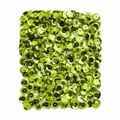 Cekiny metalizowane 9mm 15g - zielone jasne