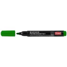 Marker permanentny Toma 1,5mm - zielony (TO-202)