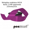 Wstążka satynowa fioletowa H024 kol.1148 25mmx25m