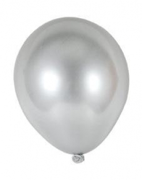 Balony mini Celebrate! srebrne 13cm 8szt