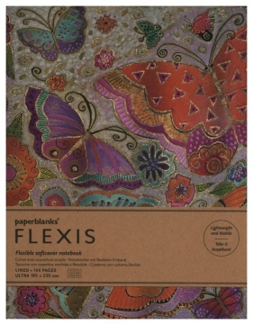 Notatnik Flutterbyes Flexis Ultra linia