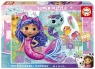 Puzzle Koci Domek Gabi drewniane 100 el 114271 6+