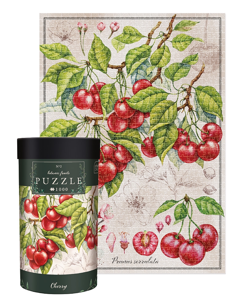 Puzzle 1000: Botanic Fruits 2 - Cherry