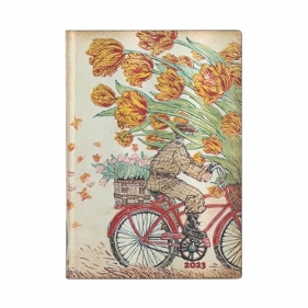 Kalendarz Paperblanks 2023 Holland Spring Flexi Midi Tygodniowy