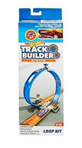 Hot Wheels Track Builder: Akcesoria do rozbudowy - Pętla + Autko (FPF03/FPF04)