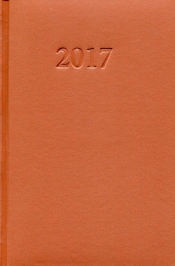 Kalendarz 2017 KKB-6D Książk B6 czekolada mleczna