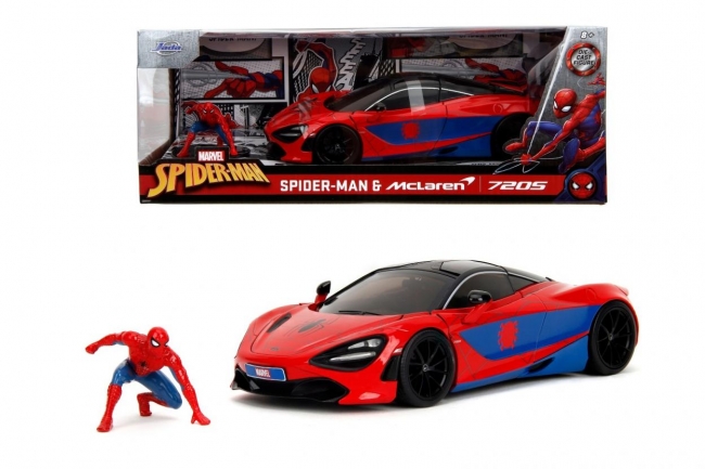 Jada Marvel Spider-Man McLaren 1:24 z figurką