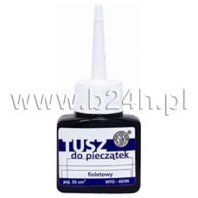 TUSZ DO PIECZATEK 35ML FIOLET
