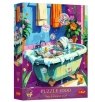 Puzzle Premium Plus 1000 Miau, Relaks, Powtórz