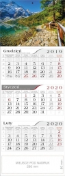 Kalendarz 2020 Trójdzielny Mnich CRUX