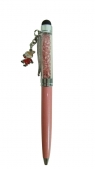 Długopis z kryształkami w pudełku różowy (CKY2)