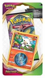 Karty Pokemon TCG Vivid Voltage Checklane Blister Scorbunny (27549/06568E)