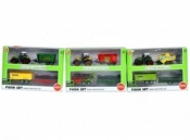 Traktor metalowy z akcesoriami