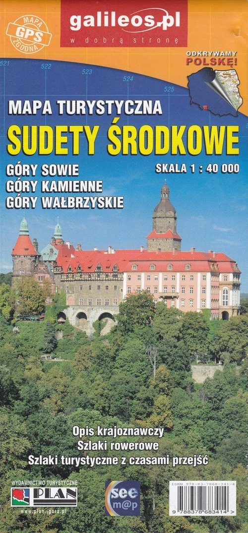 Sudety Środkowe 1:40 000