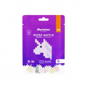 Micro Waffle - Jednorożec, 80 el. (903414)