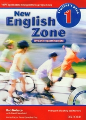 New English Zone 1 Podręcznik z płytą CD wydanie egzaminacyjne - Nolasco Rob