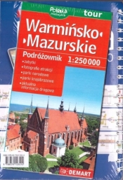 Podróżownik Warm. Mazur. 1:250 000 + atlas sam.PL - Opracowanie zbiorowe