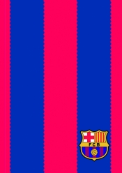 Teczka z gumką FC Barcelona A4