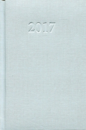 Kalendarz 2017 KKB-6D B6 książkowy szary