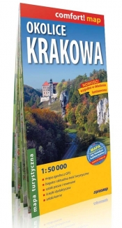 Okolice Krakowa mapa turystyczna 1:50 000