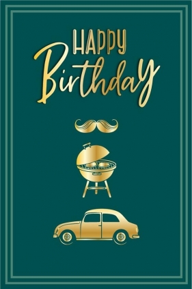 Karnet Urodziny - Stylish B-Day