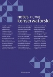 Notes 21_2019 konserwatorski - Praca zbiorowa