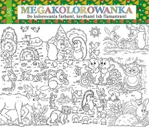 Megakolorowanka Las