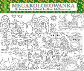 Megakolorowanka Las - Opracowanie zbiorowe